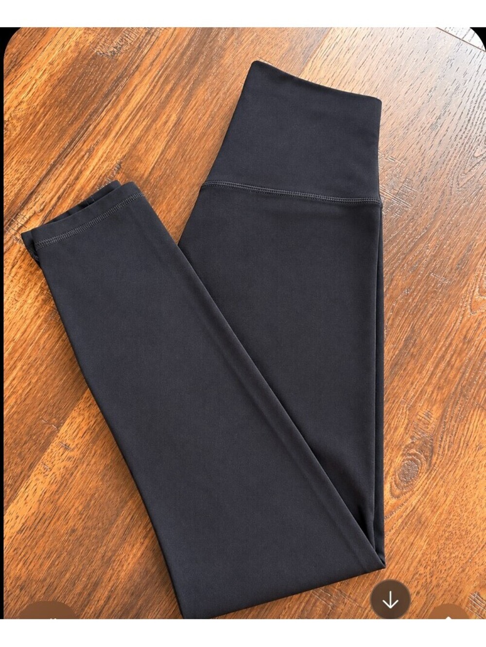 CRZ YOGA | Women's Black High Waisted Leggings | Size XS | 1183